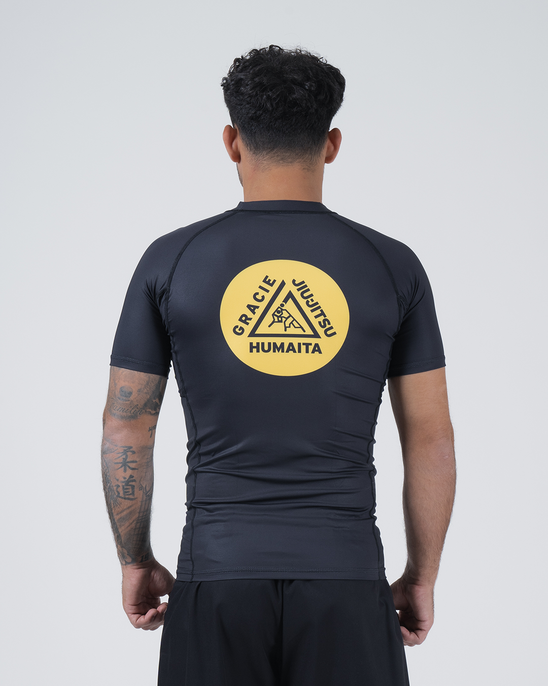 Homme Gracie Barra Grappling Rashguard Spandex Compression Homme Gracie Barra Grappling Rashguard Spandex Compression