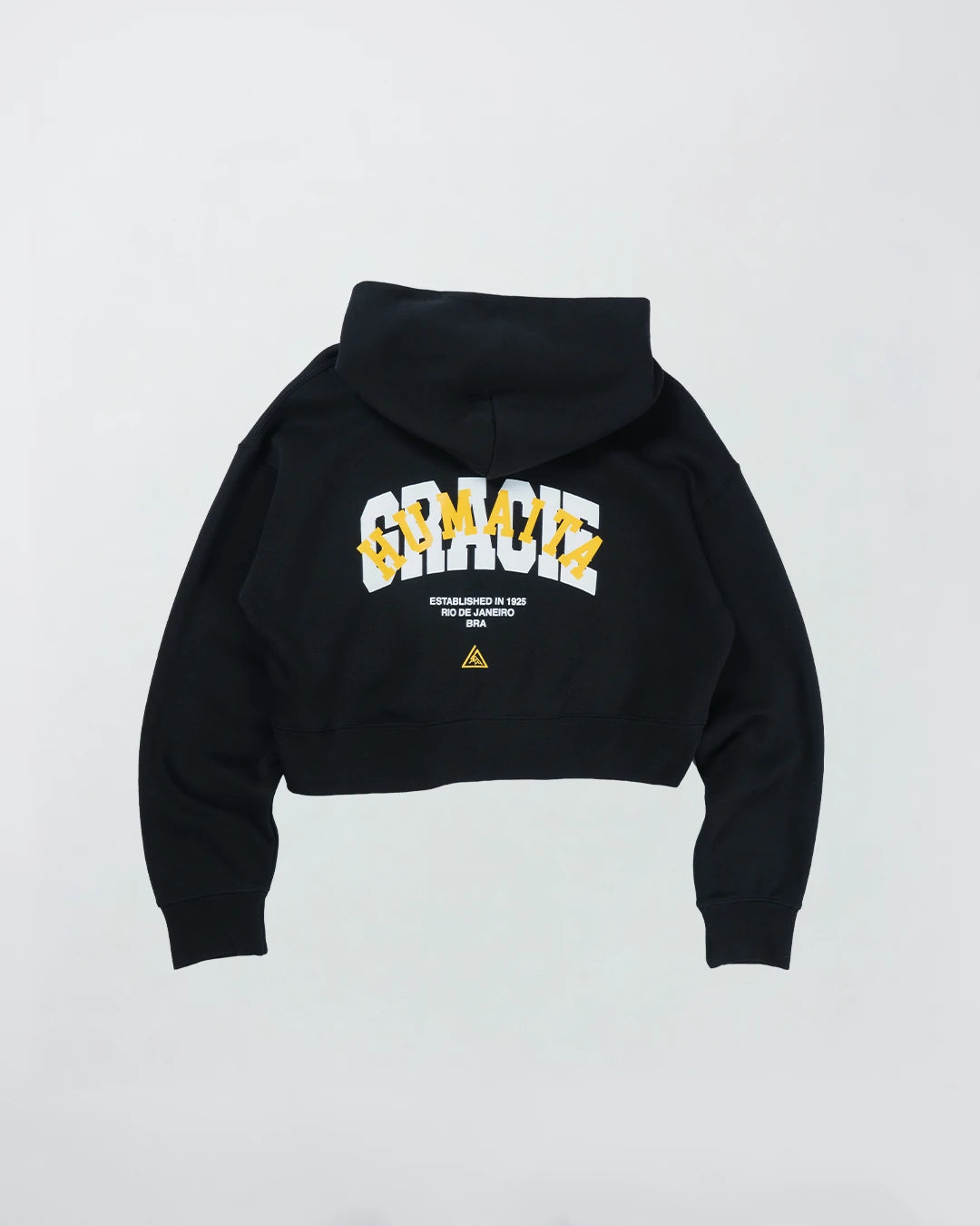 Gracie Humaita College Stack Crop Zip Up Hoodie