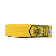 Gracie Humaita Youth Yellow Solid Jiu Jitsu Belt