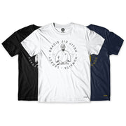 Gracie Humaita Legacy Blue-White-Black Tee