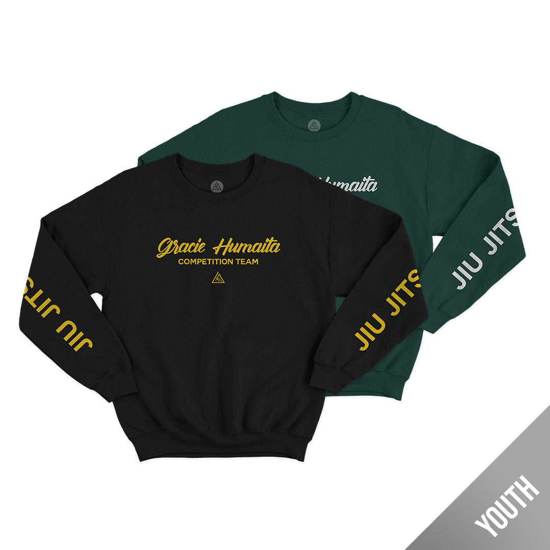 Gracie Humaita Competition Team Youth Crewneck